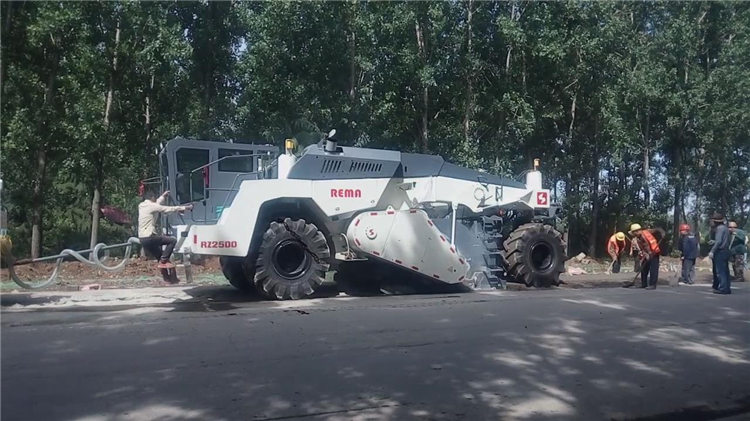 RZ2500，舞陽施工